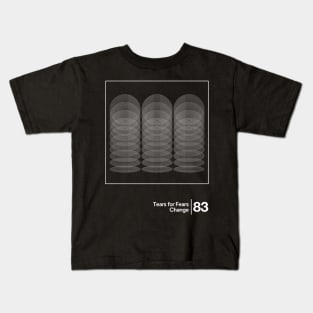 Tears For Fears - Change / Minimalist Graphic Artwork Kids T-Shirt